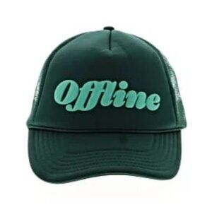 Offline Mesh Trucker Hat in teal green